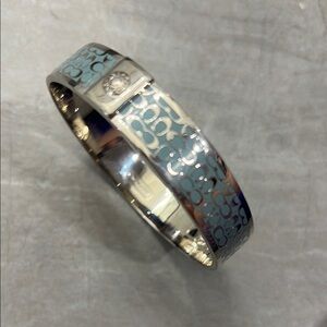 Silver and Blue Designer Bracelet